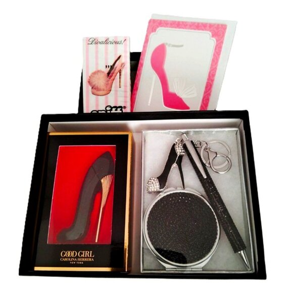 Carolina Herrera Other - Good Girl by Carolina Herrera Scent, Mirror, Pen, Keychain, Tissues